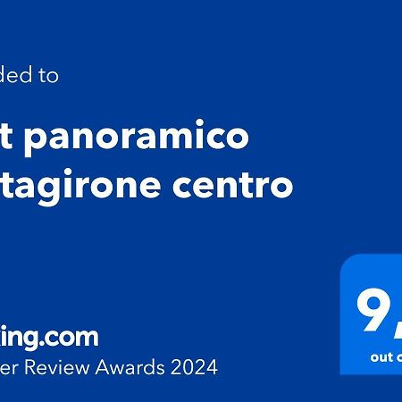 Loft Panoramico Caltagirone Centro Leilighet Eksteriør bilde